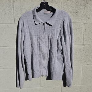 Croft & Barrow Light Gray Women's Jacket